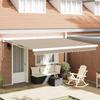 Replacement Canopy Fabric Beige 4 x 3 m Polyester