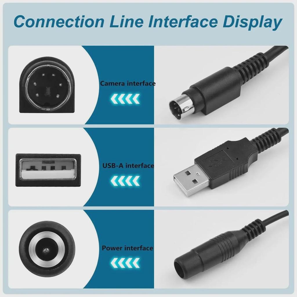 Logitech CC2900e/CC3500e/PTZ Pro Camera Power Cable - High-Quality Data Compatibility