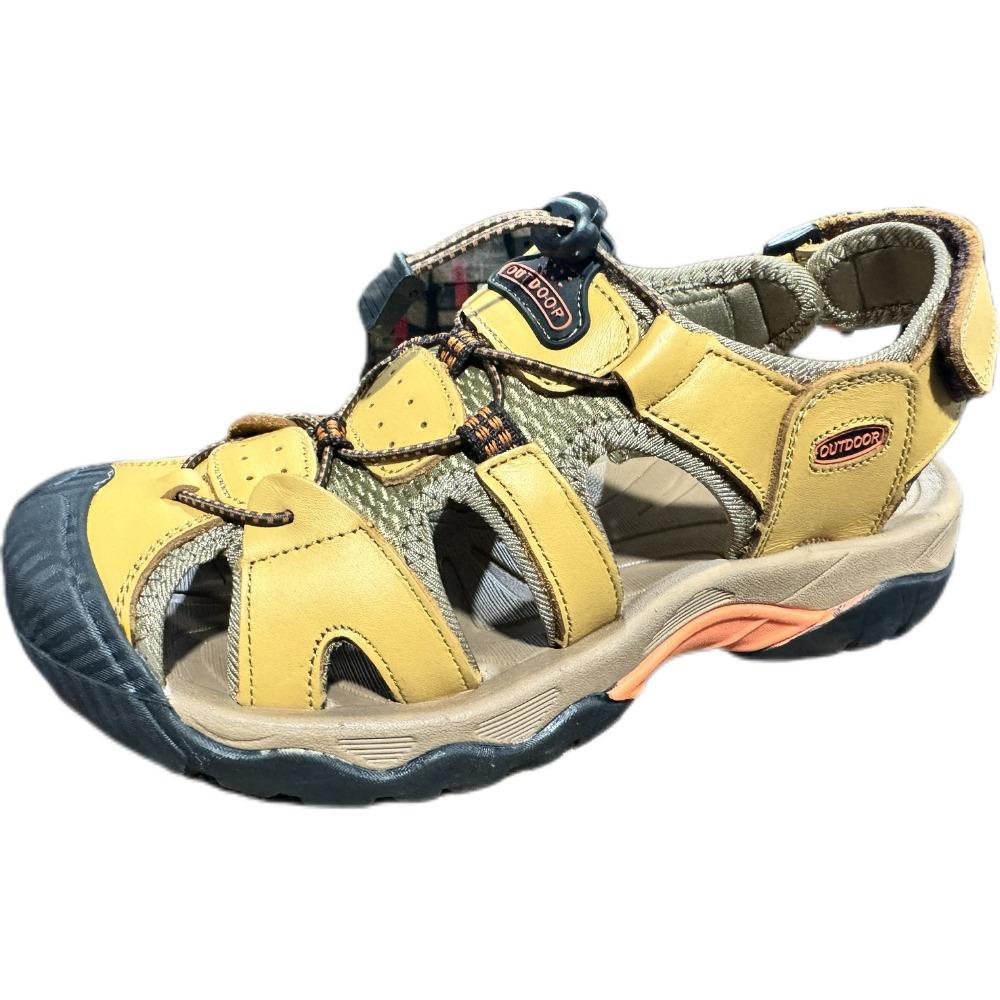 

Большой размер Amazon Летние сандалии из коровьей кожи Коровья кожа Уличная обувь для ручья Повседневные мужские пляжные сандалии 39