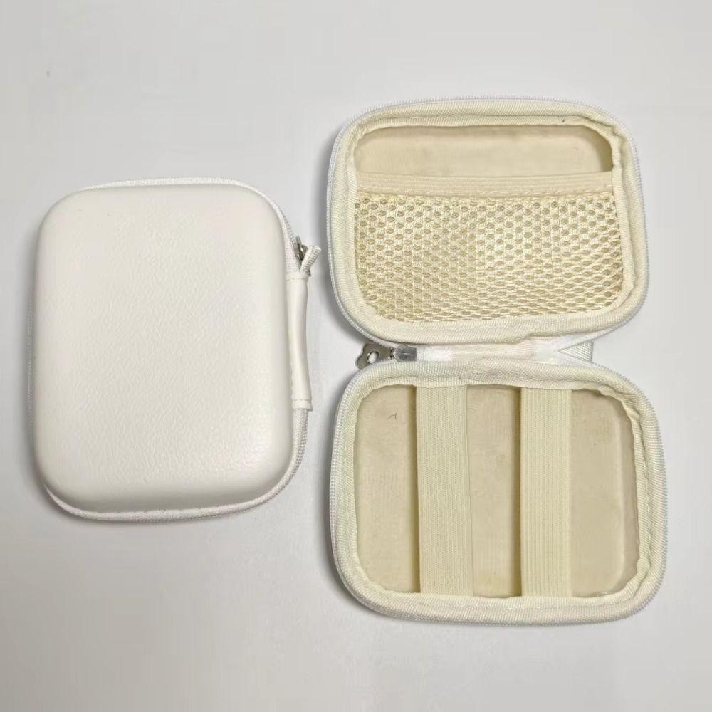 PU Leather Portable Camera Pouch Hard Shell Camera Protective Cover  Accessories Storage