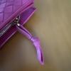 Used Bottega Veneta Long Wallet Pink