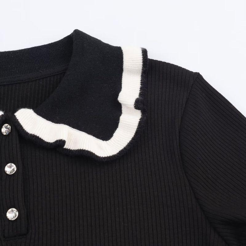 Kaslead New Arrival Women's Fashion Style Fashion All-Match Polo Shirt Collar Short Sleeve T-shirt 1058631