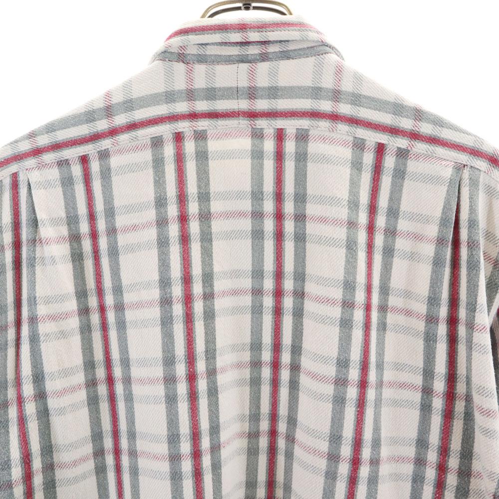 RRL 90s Initial tag Red 3 stars Old Check Pattern Long sleeve shirt Men's Used