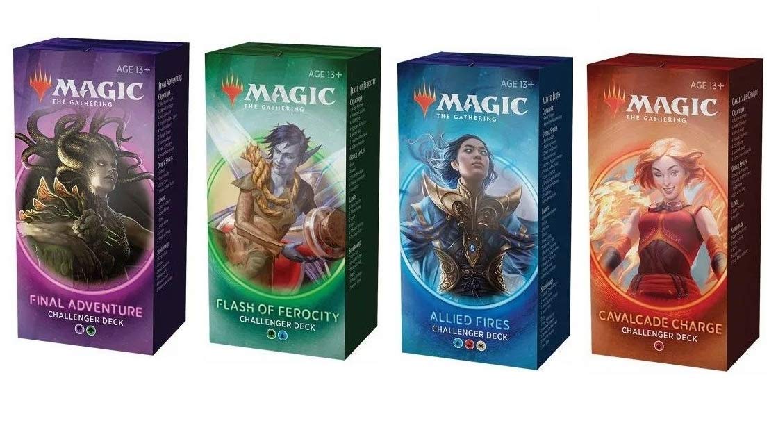 

Magic the Gathering MTG 2020 Challenger 4 Decks All Set