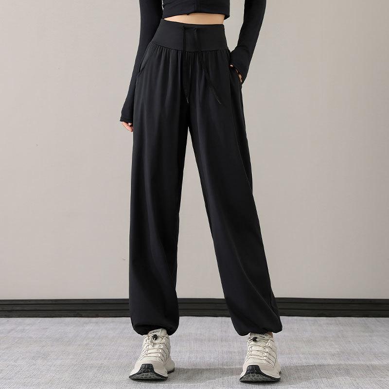 Women's 2024 Outdoor Sportswear Set - Quick-Drying Ice Silk Hiking & Yoga Pants