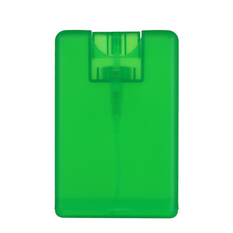 20ml Card Spray Bottle for Perfume, Disinfectant, or Water - Travel Refillable Press Type