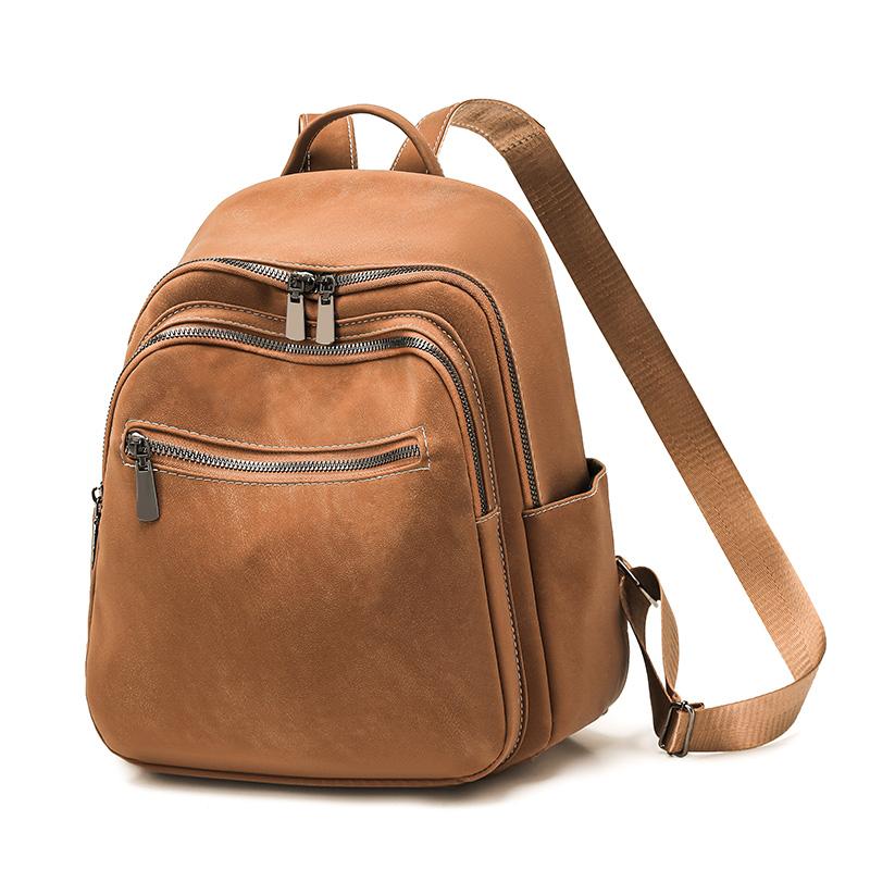 Damen Rucksack Retro Rucksack Pendler Student Schultasche