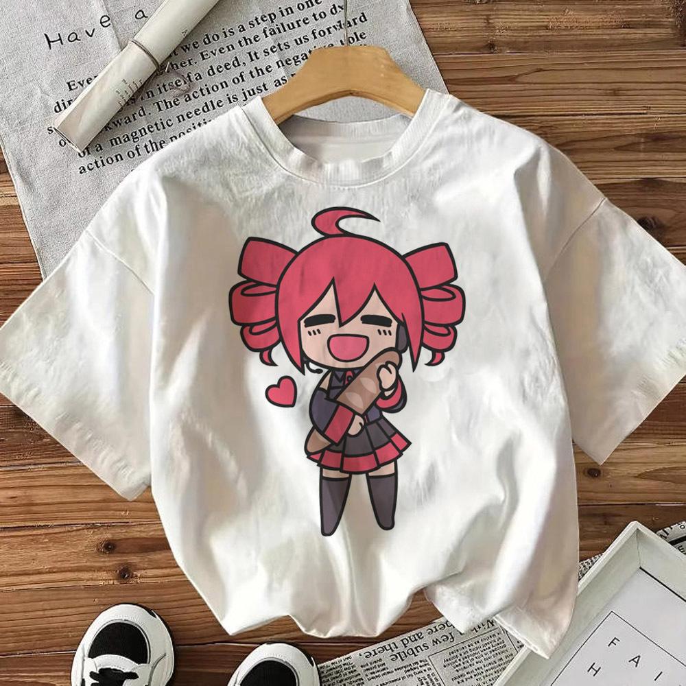 2026 Unisex Hatsune Miku Graphic Tee Vocaloid Chibi Character Group Front Printed Short Sleeve T‑shirt Casual Anime Merch Tops