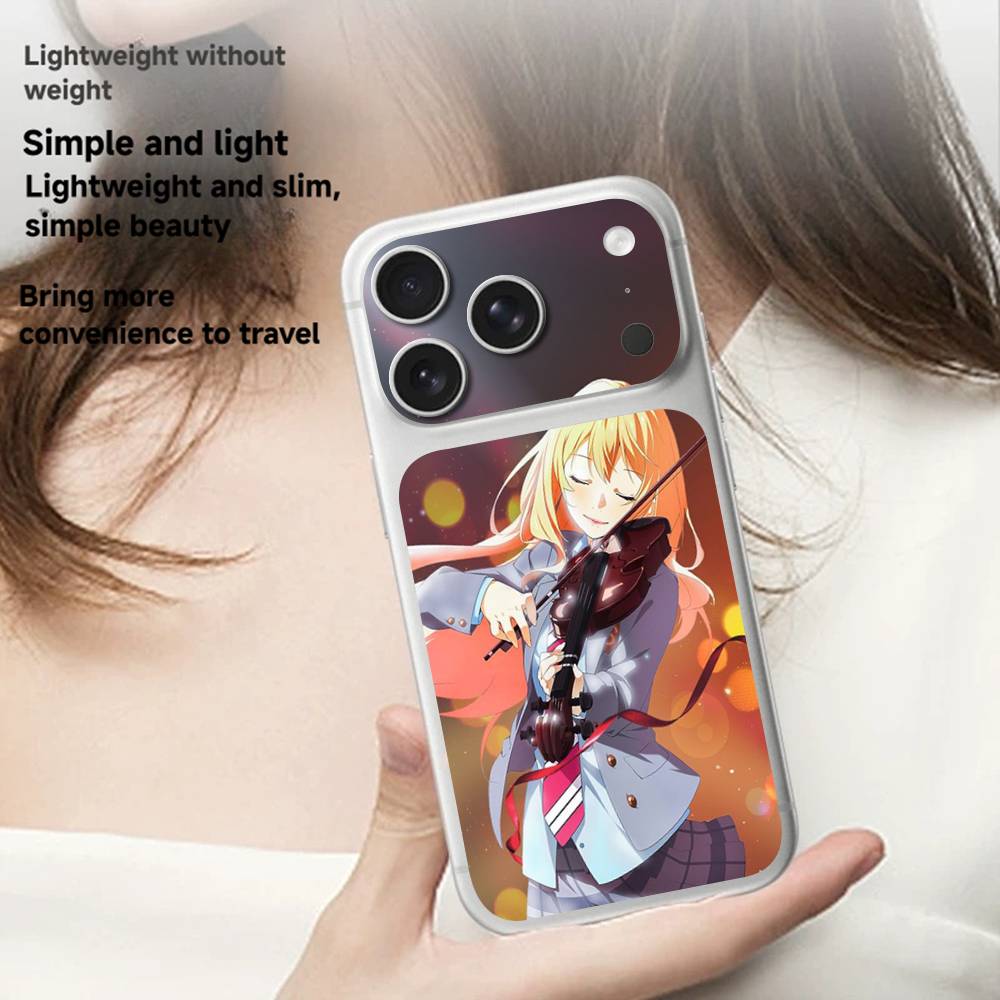 Amine Y-Your Lie In Aprils for iPhone 17 Pro/17 pro max Protective Film for Back, Camera(Not Phone Case)