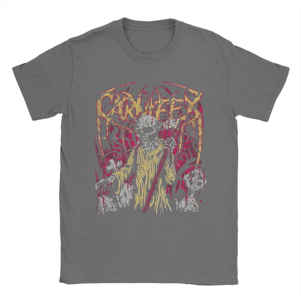 Best Of Carnifex Band T Shirt Summer  100 Cotton TShirts For Unisex Harajuku Custom Logo Tshirt Short Sleeves Classic Clothes