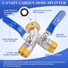 Water Splitter Fitting Garden Faucet Y Shape Watering Connector Hose Adapter For Outdoor Indoor Plumbing Applications