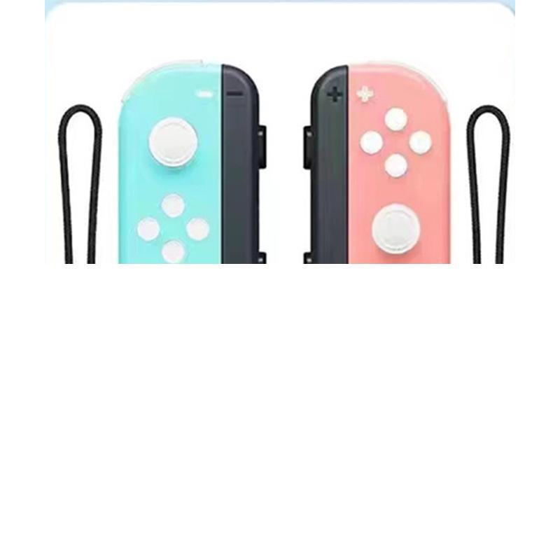 NS Switch JoyCon Bluetooth Controller with Left/Right Handles, Remote Wake-Up, and Hand Strap
