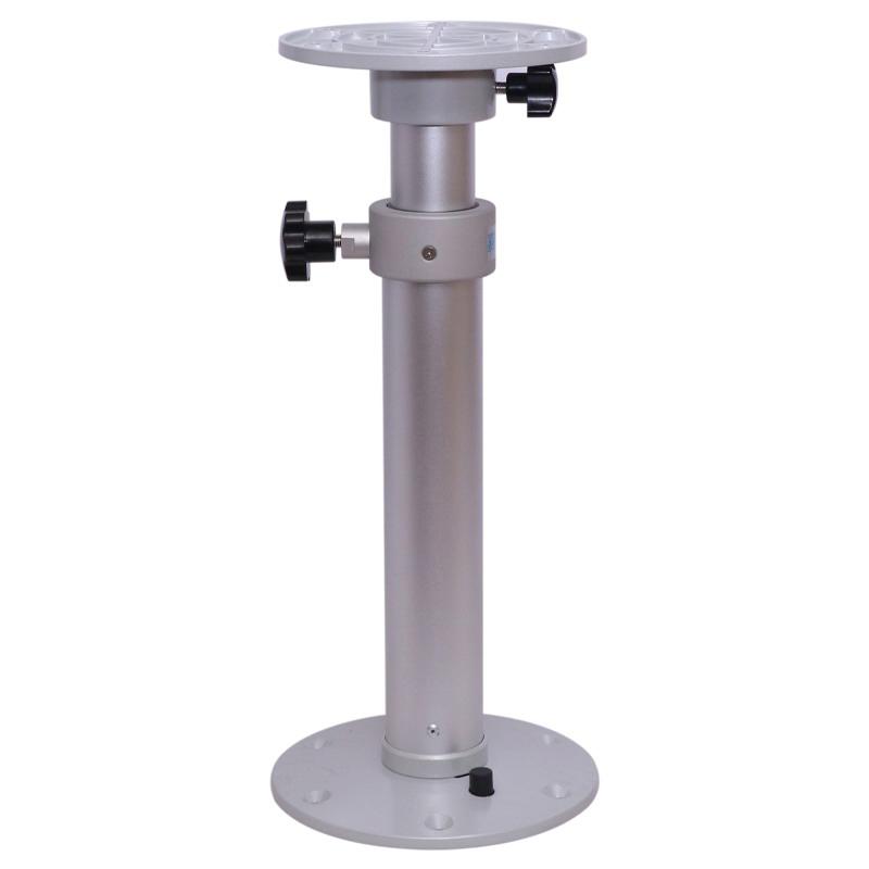 Noga Stołu do Kampera Stojak Stołu Noga Podstawy Stołu 460 do 700 mm Regulowana Obrotowa o 360° do Kampera Łodzi Jachtu Domu
