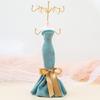 Blue Bronzing Jewelry Display Stand for Many Kinds of Jewellery's Displaying