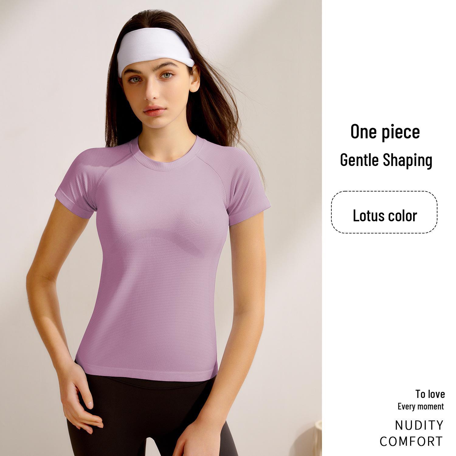 Women s Quick-Dry Short Sleeve Yoga & Pilates Sportswear Extra Large