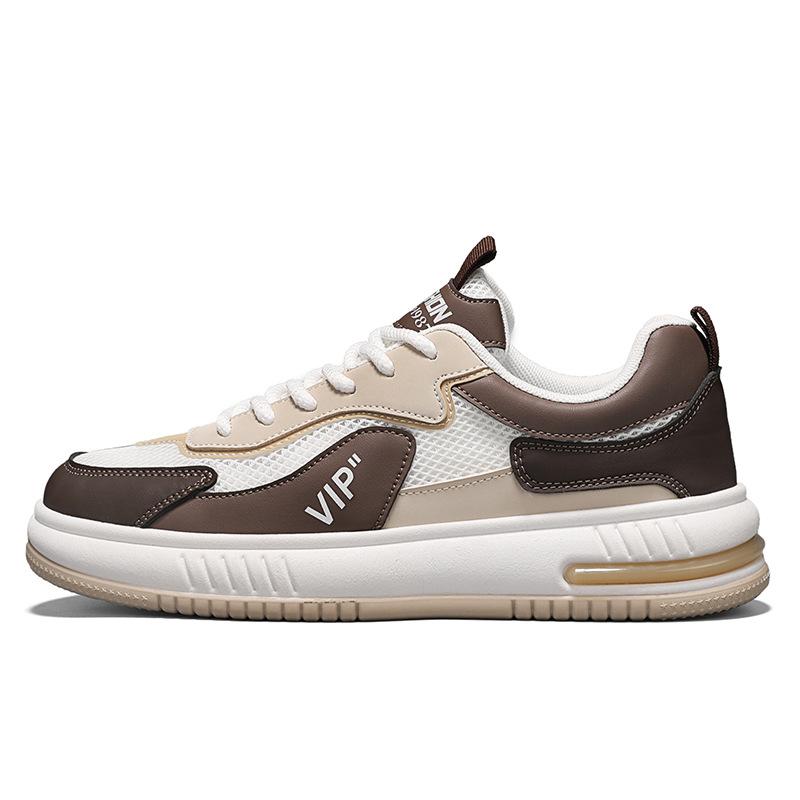 Shoes new summer thin mesh breathable dad shoes thick sole lightweight sports and leisure board shoes
