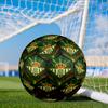 Real Betis Crest Lightning Soccer Ball Size 5 Soccer Ball, Machine-stitched, Soft and Comfortable, Suitable for Training and Matches Fan Gift