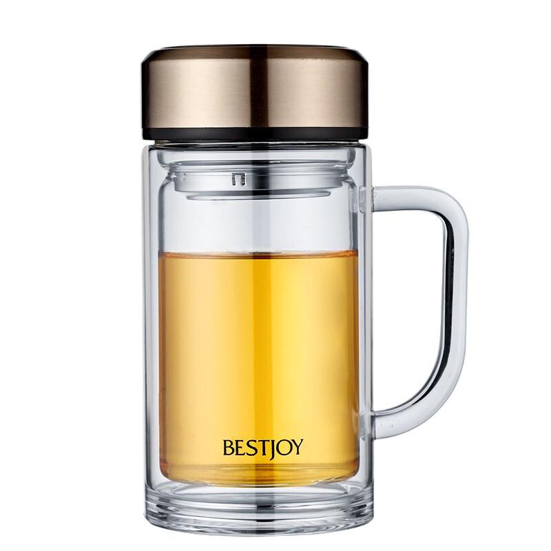 FUGUANG Glass Tea Infuser Mug