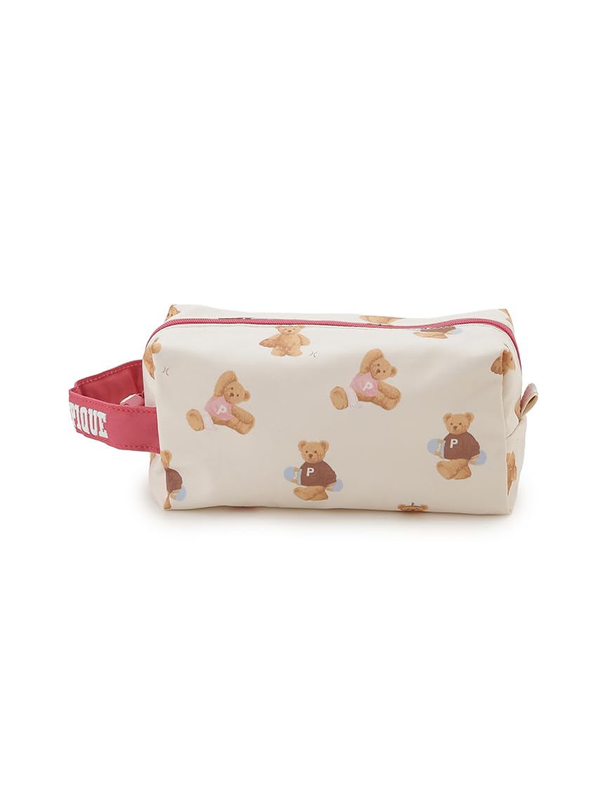 

Sporty Bear Print Pouch PWGB254663OWHTF