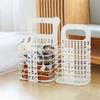 Hollow Out Wall Hanging Laundry Basket Large Capacity Dirty Clothes Basket  For Bathroom
