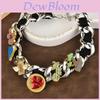 Collier Bijoux de Mode Avec Pendentif Fleur de Tulipe Géométrique Pour Femmes