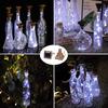 1Pcs Solar Energy Cork Shaped LED Light  Light Wine Bottle Lamp Decor