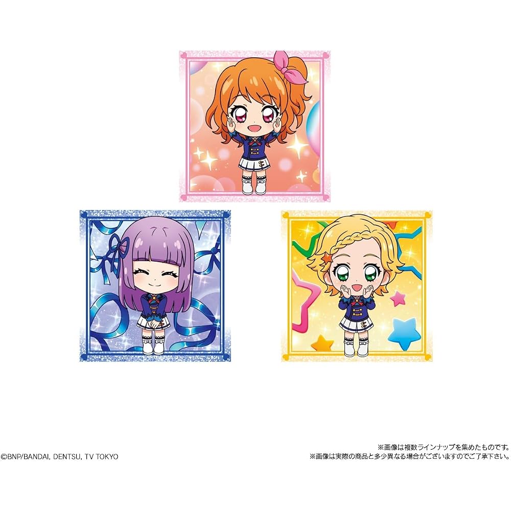 Hello! Aikatsu! Seal Wafer Box of 20 (Food Toy)
