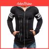 High-quality Men Slim Hoodie Outwear With Fashionable Print And Comfortable Fit