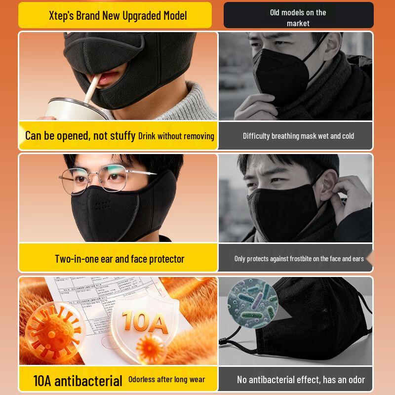 Xtep Windproof Cycling Face Mask