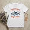 Tokyo Japan Travel Tsukiji Fish Market Tshirt Unisex 100Cotton Clothes Streetwear Crewneck Short Sleeve