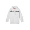 New Balance Sweatshirts Women's White Hooded Moderate Regular AWT93595-WT