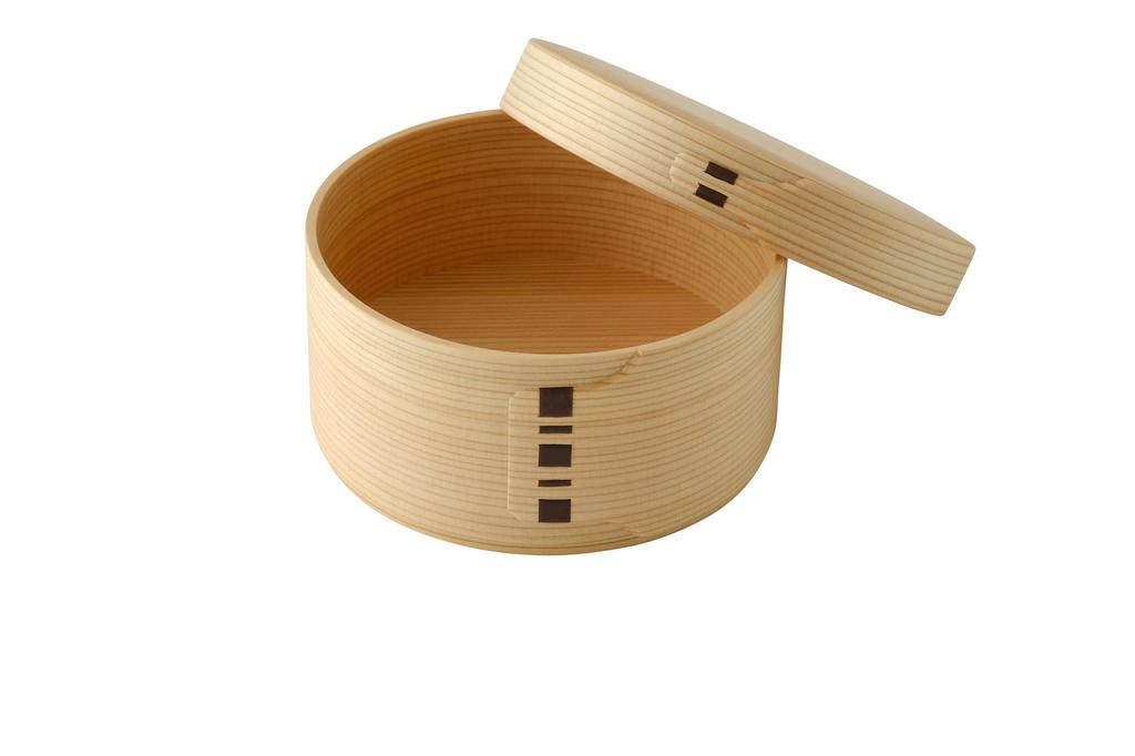Maru Bento 550ml Magewappa Bento Bento Made In Odate Kogei Natural for Wood Bento Box 2250 (medium) Box, Box, Japan, Co., Ltd., In-house Production,