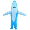 Hilarious Inflatable Shark Costume Plush Toy for Party or Halloween Performance