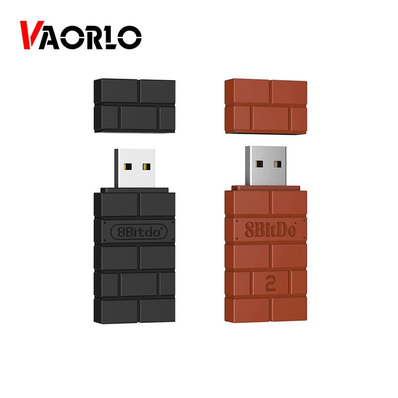 

Беспроводной USB-адаптер Bluetooth 8BitDo 2 для ПК Mac Raspberry Pi Nintendo Switch Steam Deck Поддержка контроллера PS5 Xbox JoyCon