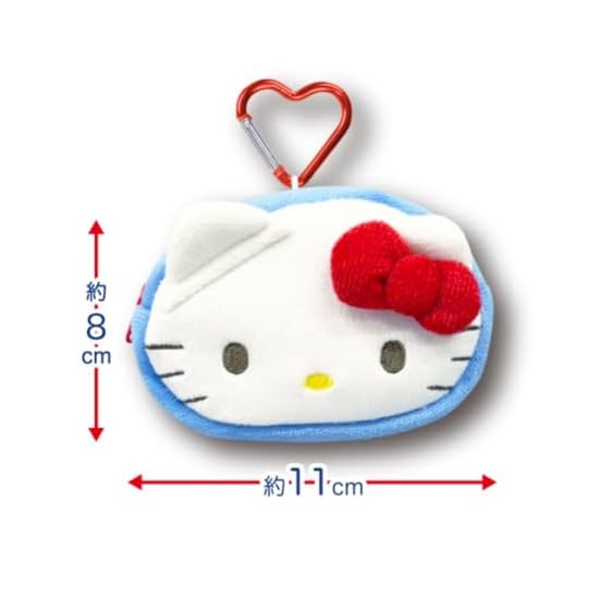 Hatakeyama Shoji Mini Face Pouch with Carabiner My Melody H8×W11×D3cm 63202403