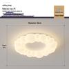 Nordic Modern Minimalist Cream Bubble Ceiling Light for Master Bedroom