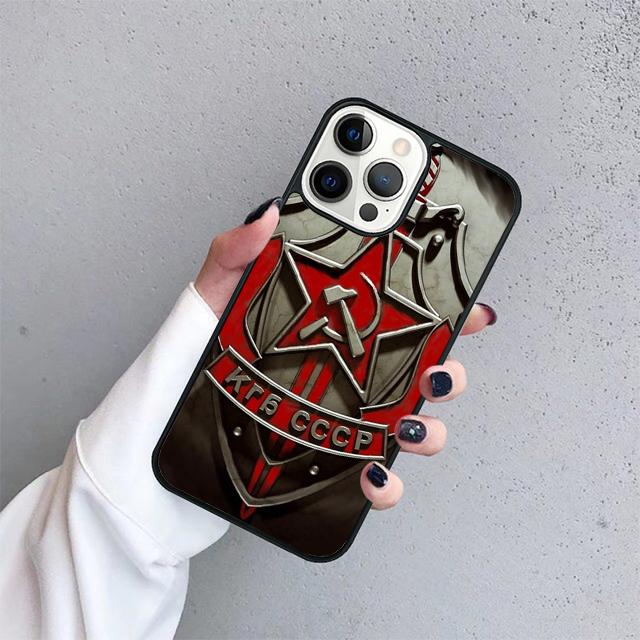 New Style Russia Soviet Flag Phone Case Cover For iPhone 17 Air 15 16e 14 13 12 Pro Max 11 Pro Max Plus Coque Shell