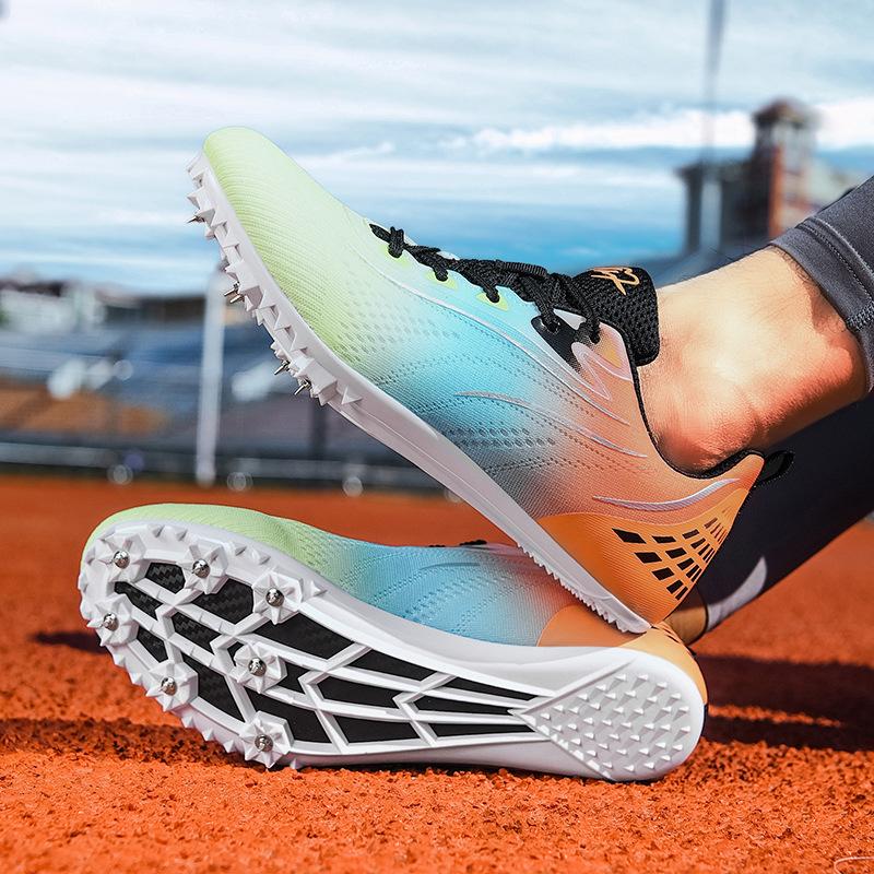 Jarní nové hřebíky na sprint na střední a dlouhé vzdálenosti, hřebíky na skok do výšky, tretry pro muže, závodní obuv pro ženy, běžecké hřebíky, fotbalové běžecké boty