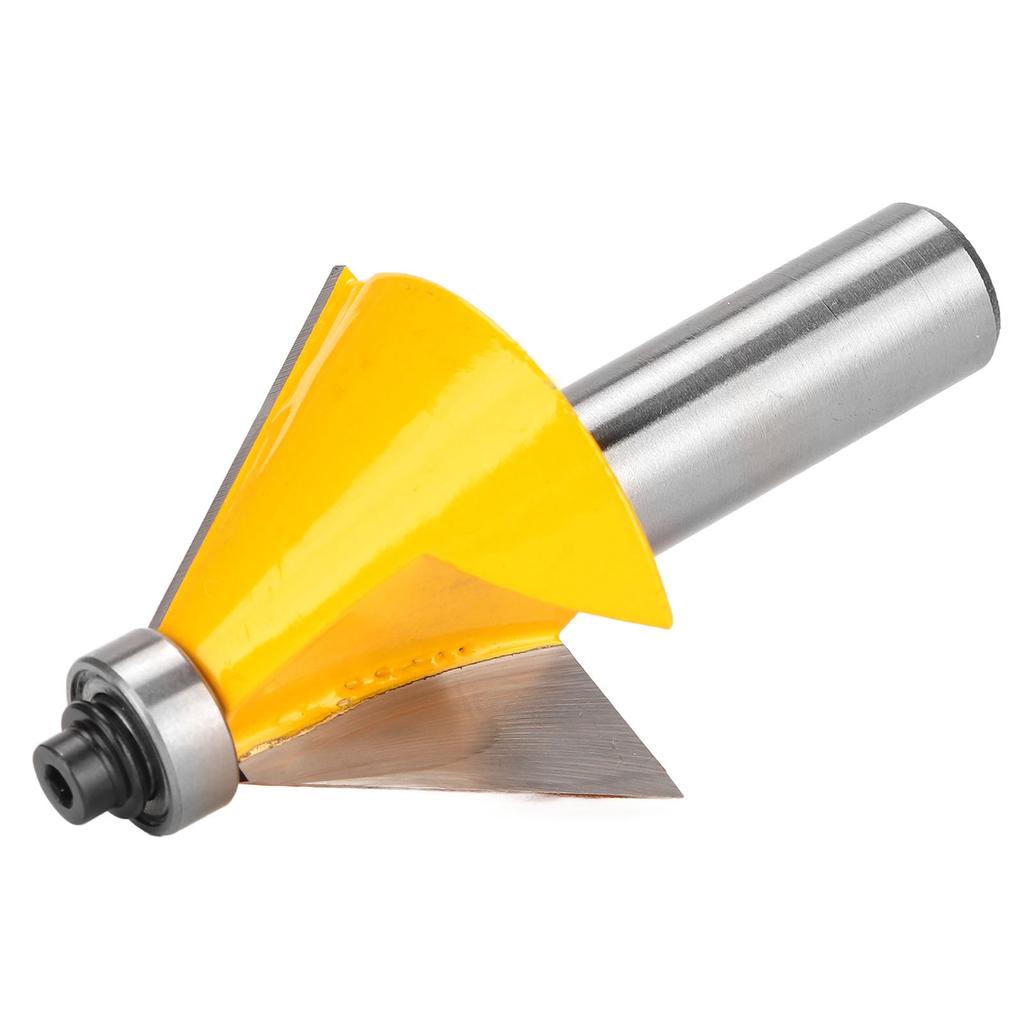 30 Degree Bevel Bit Carbon Steel YG6 Alloy Chamfer Milling Cutter for Plywood 12in