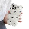 Cartoon Bear Shell Airbag Anti-fall High-end Mobile Phone Case with Full Edge and Creative Frosted Translucent