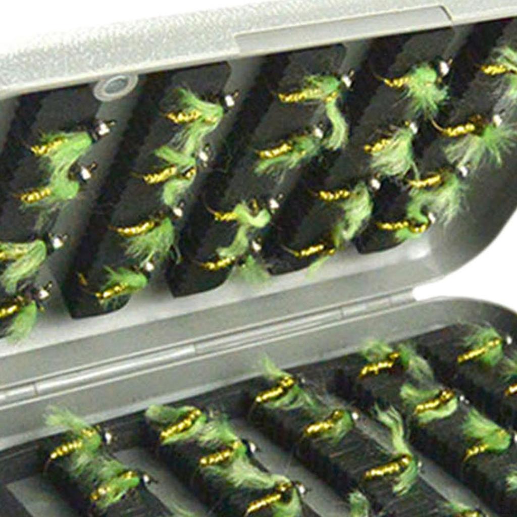 Double Sided Fly Fishing Box Lure Hook Portable Streamer Container