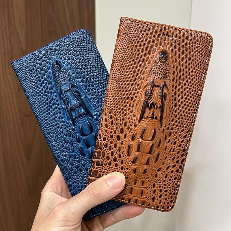 Magnetic Genuine Leather Skin Flip Wallet Book Phone Case Cover On For Honor 50 70 90 200 300 400 500 600 Pro Plus Lite Global