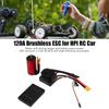 S3670 2150KV Waterproof Brushless Motor 120A Brushless ESC XT60 Programming Card Combo for Traxxas for HSP for HPI 1/8 RC Climbing Car