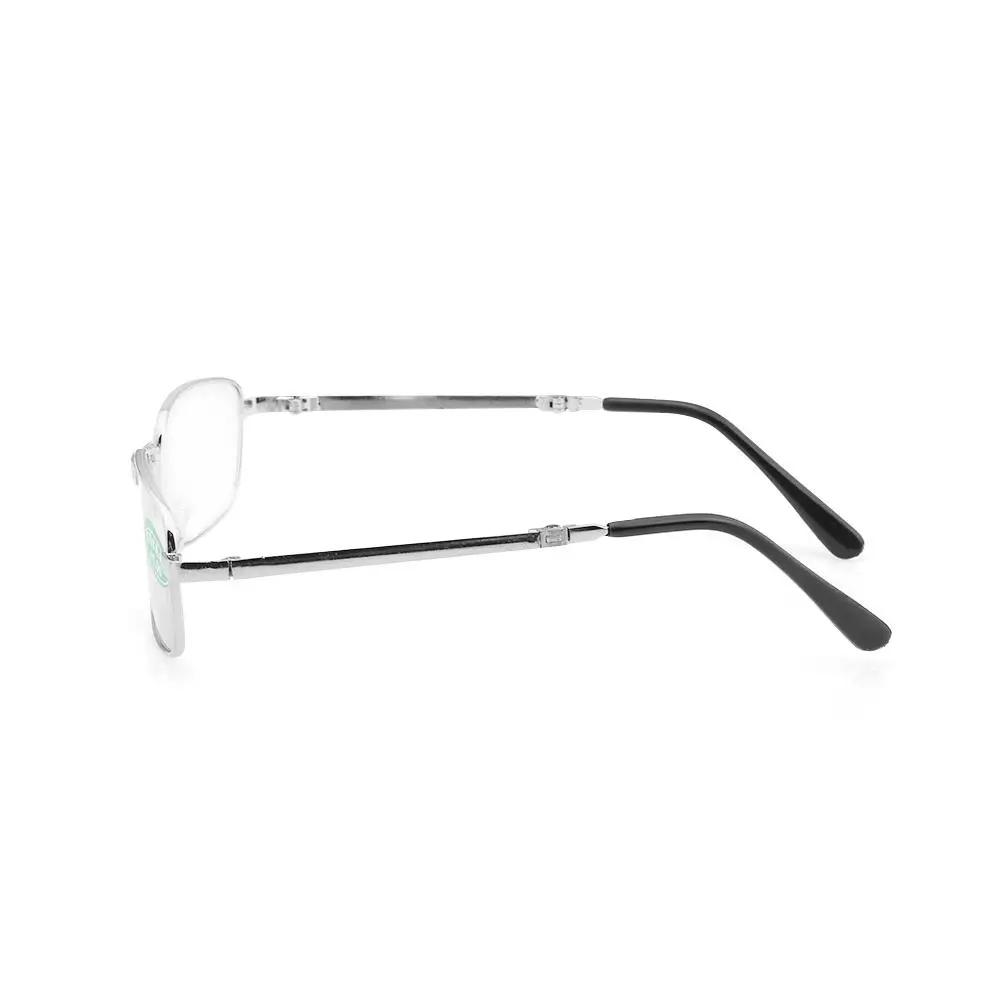 Unisex Folding Reading Glasses with Box Ultra-light Rimless Magnetic Presbyopia Eyeglasses Ultralight Magnifying Eyewear+1.0~4.0