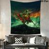 Elden Ring Shade Wall Hanging Printed Fabric Blanket Decorative Tapestries for Bedroom Living Room Home Decor