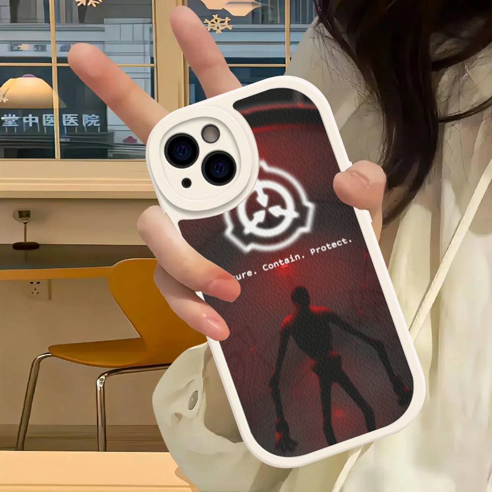 

Popular Sci-Fi Foundation Scp F-Foundation Phone Cover For IPhone 16 15 14 13 12 11 Pro Max Plus Leather Soft Case iPhone 14 plus