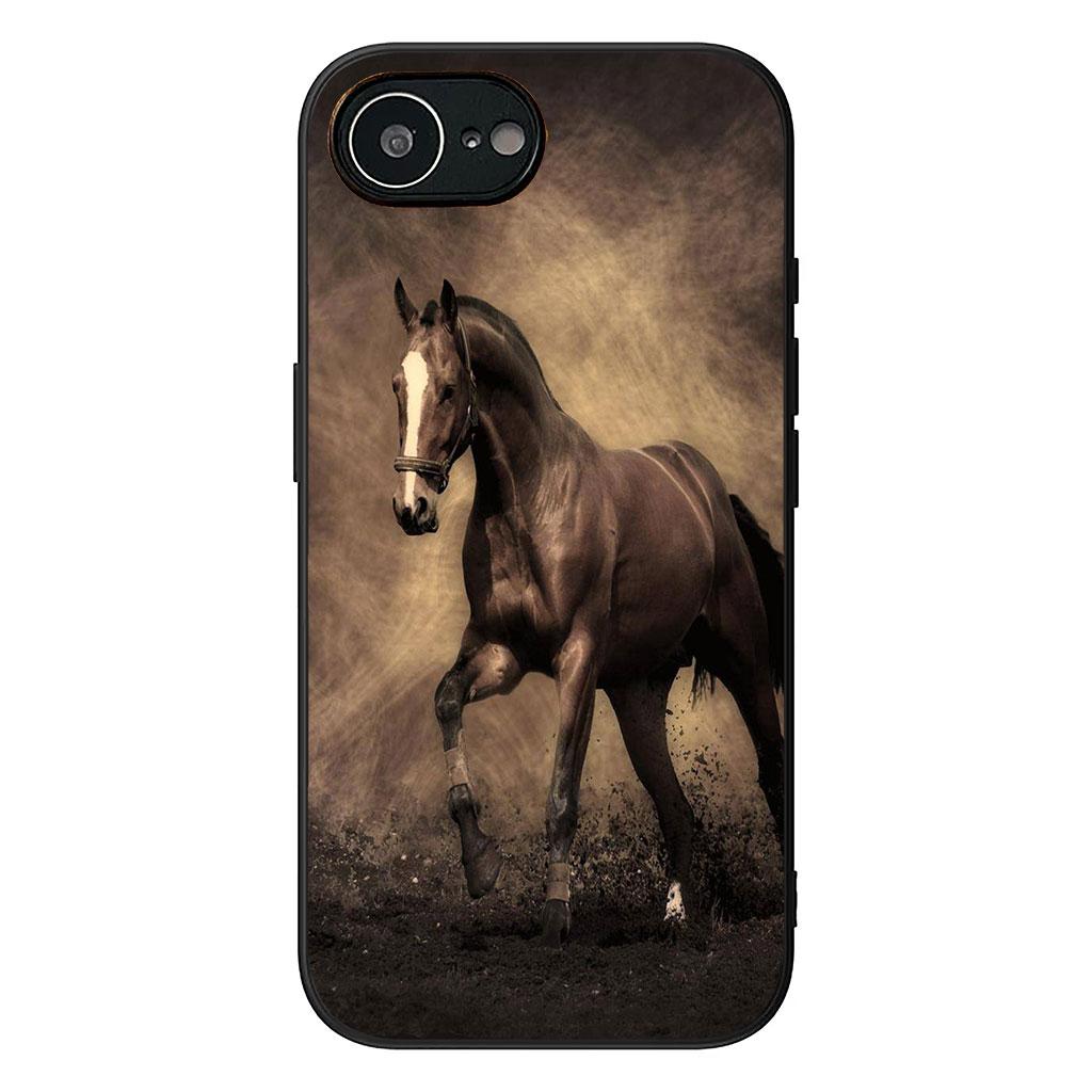 

Cover for Samsung Galaxy S25 S24 S22 S23 FE Ultra Plus A56 A05 A06 A15 A16 A55 S7 Edge + Coque Phone Case Cool Wild Horse Galaxy S24 Ultra