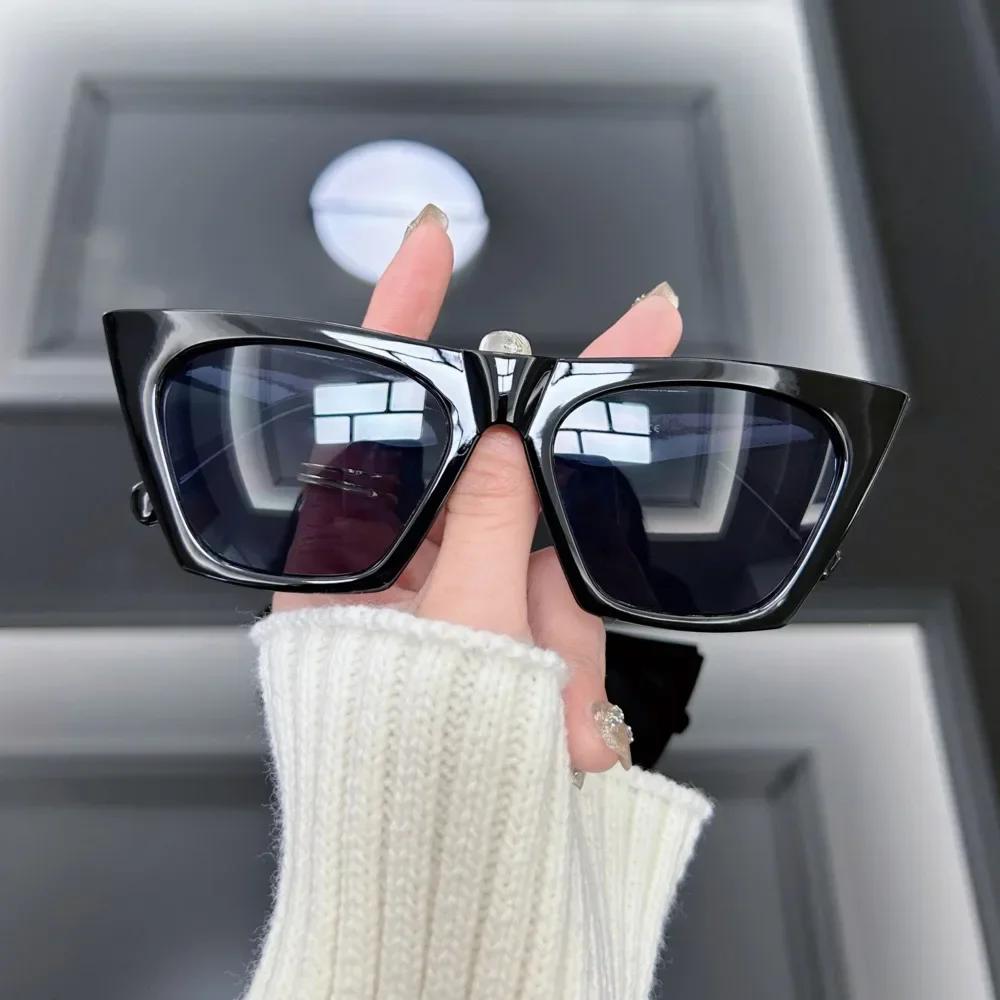 Square Vintage Sunglasses Women Brand Designer Retro Mirror Sun Glasses Female Fashion Cat Eye Outdoors Shades