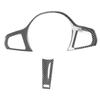 Car Steering Wheel Frame Sticker Trim For BMW 5 Series - Interior Accessories