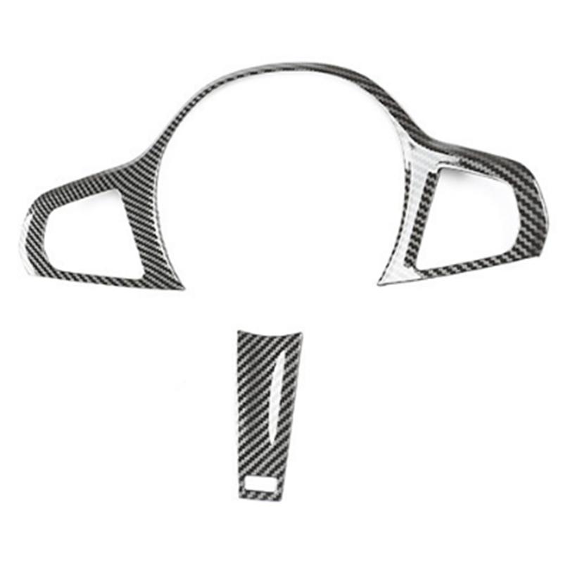 Car Steering Wheel Frame Sticker Trim For BMW 5 Series - Interior Accessories